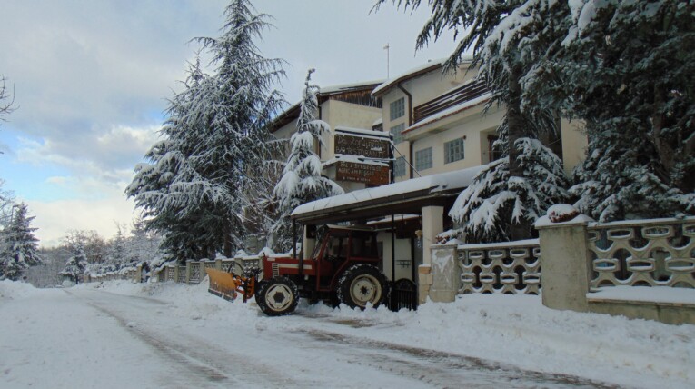 Spazzaneve personali in azione